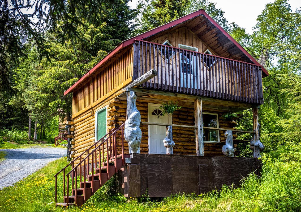 Midnight Sun Log Cabins Moose Pass Экстерьер фото