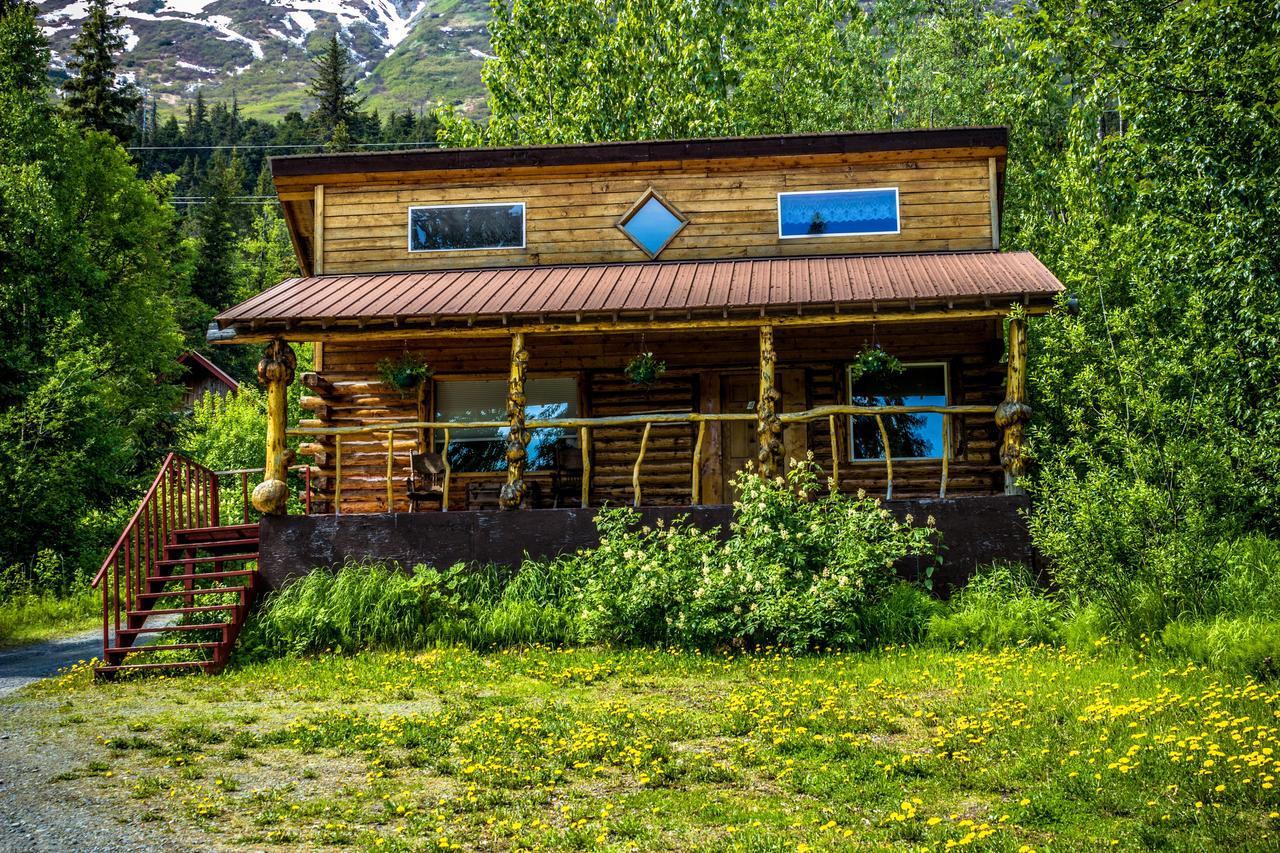 Midnight Sun Log Cabins Moose Pass Экстерьер фото